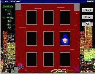 Picture of Target game.